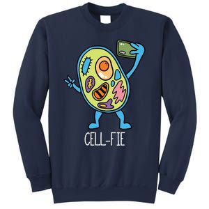 Cell Fie Funny Cellfie Selfie Biology Science Teacher Sweatshirt