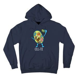 Cell Fie Funny Cellfie Selfie Biology Science Teacher Tall Hoodie