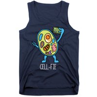 Cell Fie Funny Cellfie Selfie Biology Science Teacher Tank Top