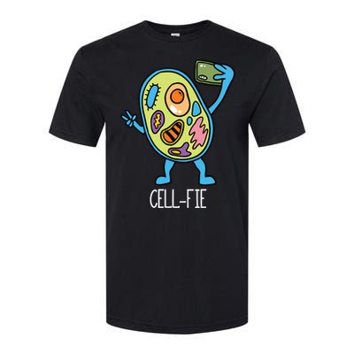 Cell Fie Funny Cellfie Selfie Biology Science Teacher Softstyle CVC T-Shirt