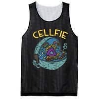 Cell Fie Funny Science Biology Teacher Mesh Reversible Basketball Jersey Tank