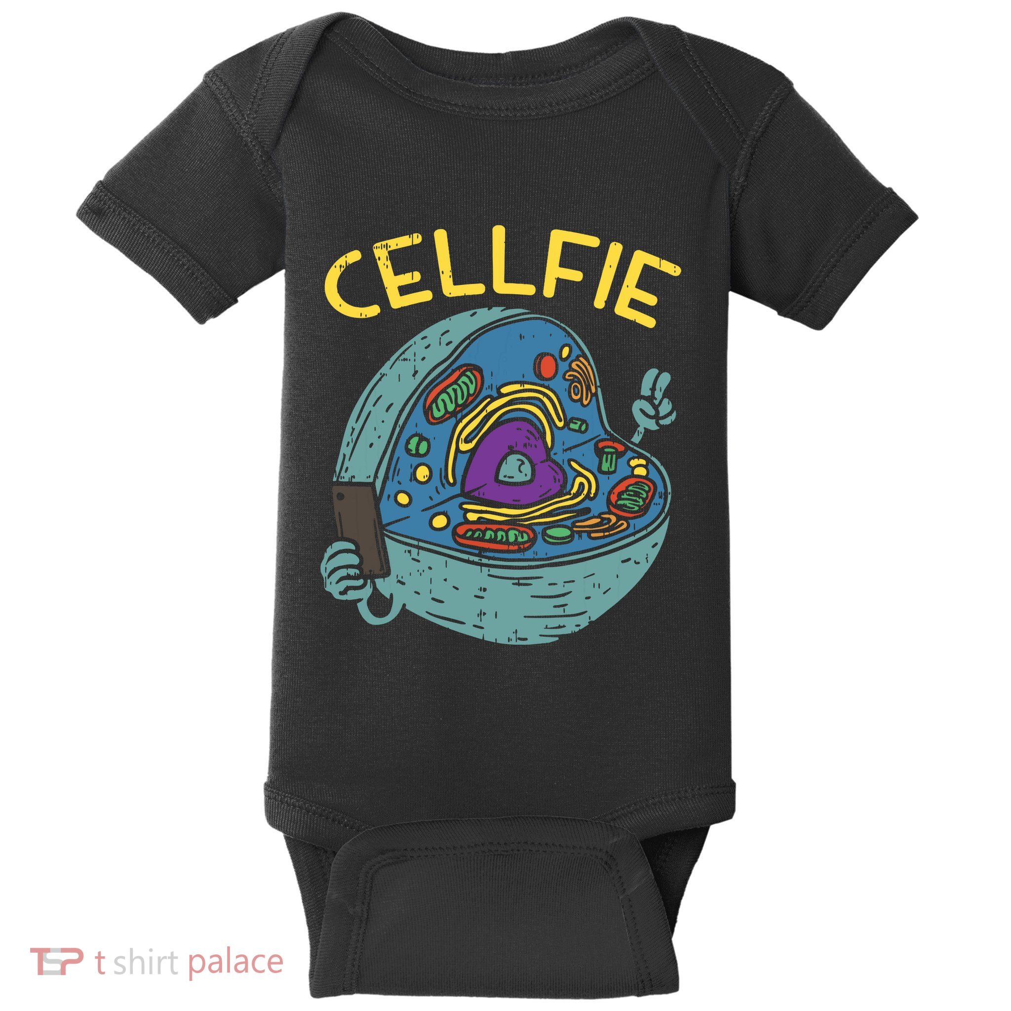 Cell Fie Funny Science Biology Teacher Baby Bodysuit
