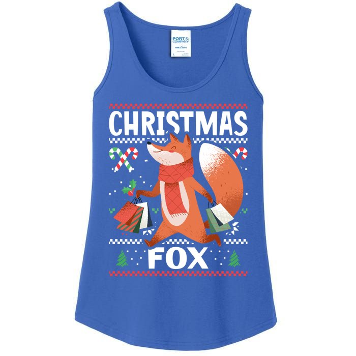 Christmas Fox For Xmas Gift Ladies Essential Tank