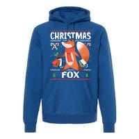 Christmas Fox For Xmas Gift Premium Hoodie