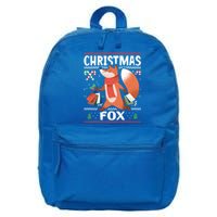 Christmas Fox For Xmas Gift 16 in Basic Backpack