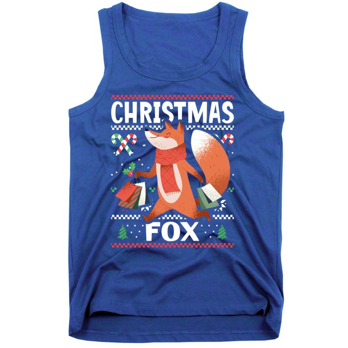 Christmas Fox For Xmas Gift Tank Top