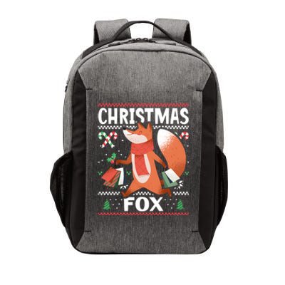 Christmas Fox For Xmas Gift Vector Backpack