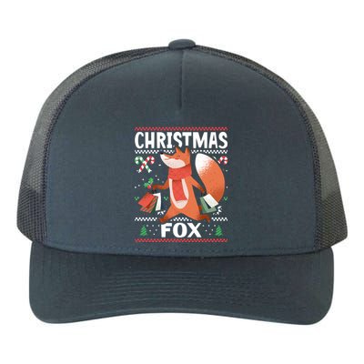 Christmas Fox For Xmas Gift Yupoong Adult 5-Panel Trucker Hat