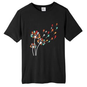 Cats Flower Fly Dandelion Gift Tall Fusion ChromaSoft Performance T-Shirt