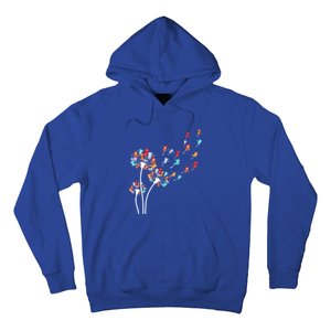 Cats Flower Fly Dandelion Gift Hoodie