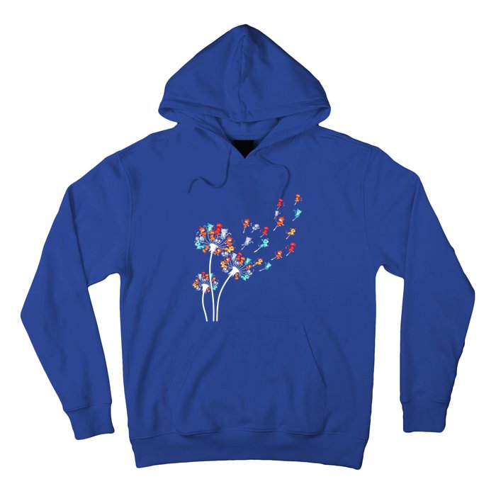 Cats Flower Fly Dandelion Gift Hoodie