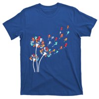 Cats Flower Fly Dandelion Gift T-Shirt