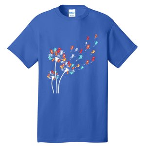 Cats Flower Fly Dandelion Gift Tall T-Shirt