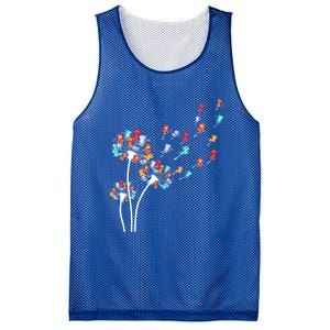 Cats Flower Fly Dandelion Gift Mesh Reversible Basketball Jersey Tank