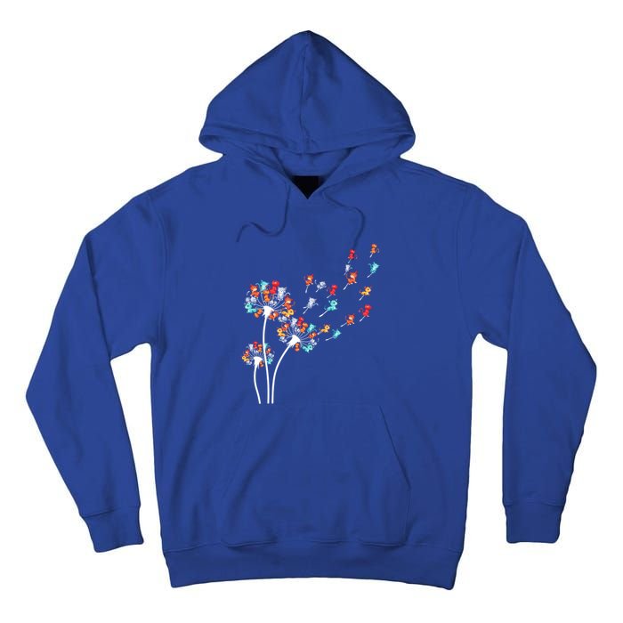 Cats Flower Fly Dandelion Gift Tall Hoodie