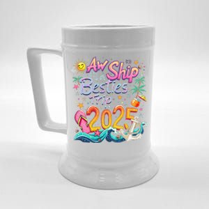 Cruise Flight Friend Group Trip ItS A Besties Trip 2025 Beer Stein