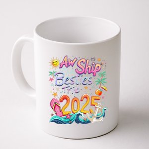 Cruise Flight Friend Group Trip ItS A Besties Trip 2025 Coffee Mug