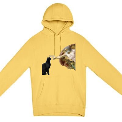 Cat ForWomen Funny Cat For Cat DadMom Premium Pullover Hoodie