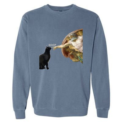 Cat ForWomen Funny Cat For Cat DadMom Garment-Dyed Sweatshirt