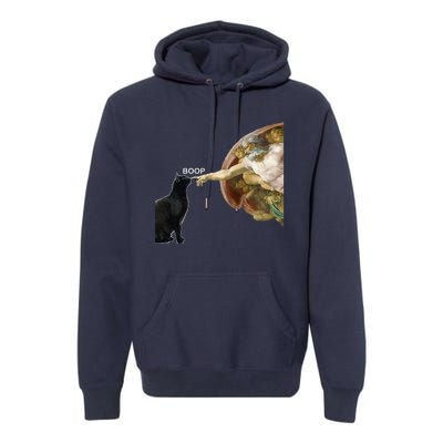 Cat ForWomen Funny Cat For Cat DadMom Premium Hoodie