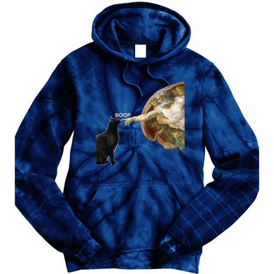 Cat ForWomen Funny Cat For Cat DadMom Tie Dye Hoodie