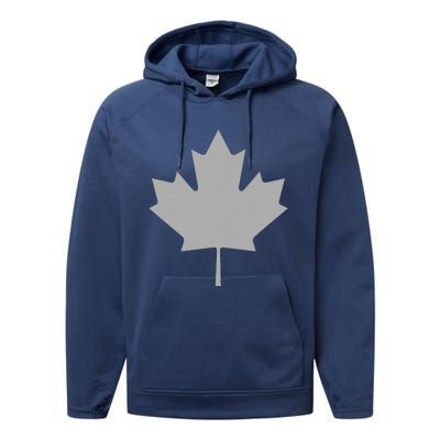 Canada Flag For You And Gift Performance Fleece Hoodie