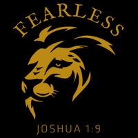 Christian Faith Fearless Joshua 1:9 Lion Of Judah Gift 16 in Basic Backpack