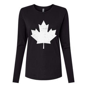 Canada Flag funny festival Womens Cotton Relaxed Long Sleeve T-Shirt