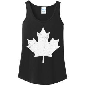 Canada Flag funny festival Ladies Essential Tank