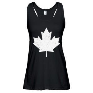 Canada Flag funny festival Ladies Essential Flowy Tank