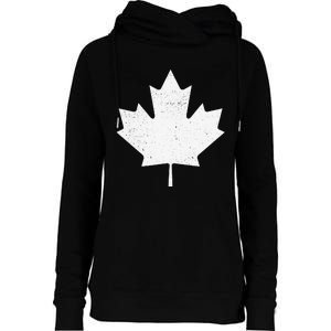 Canada Flag funny festival Womens Funnel Neck Pullover Hood