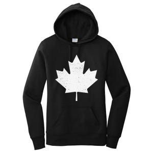 Canada Flag funny festival Women's Pullover Hoodie