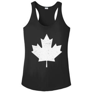 Canada Flag funny festival Ladies PosiCharge Competitor Racerback Tank