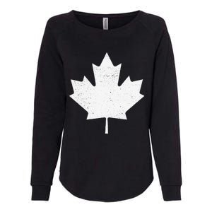 Canada Flag funny festival Womens California Wash Sweatshirt