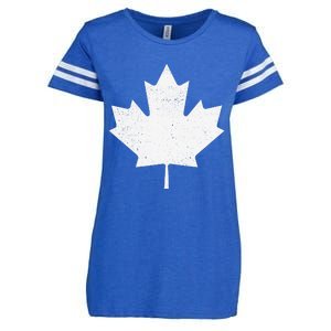 Canada Flag funny festival Enza Ladies Jersey Football T-Shirt