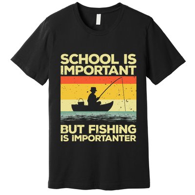 Cool Fishing For Bass Fishing Fisherman Fish Trout Gift Premium T-Shirt