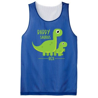 Cool Funny Fathers Day Cute Gift Daddysaurus Rex Dino Cool Gift Mesh Reversible Basketball Jersey Tank