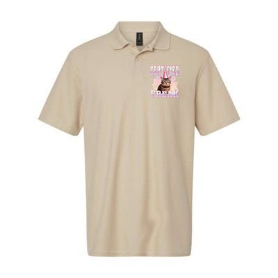 Certified Freak Funny Cat Joke Meme Cement Cursed Cat Polo