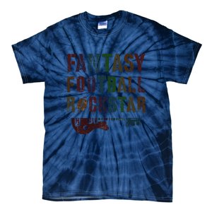 Cute Fantasy Football Rockstar King Rockstar Newbie King Tie-Dye T-Shirt