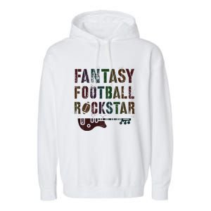 Cute Fantasy Football Rockstar King Rockstar Newbie King Garment-Dyed Fleece Hoodie