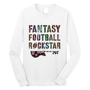 Cute Fantasy Football Rockstar King Rockstar Newbie King Long Sleeve Shirt