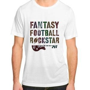 Cute Fantasy Football Rockstar King Rockstar Newbie King Adult ChromaSoft Performance T-Shirt