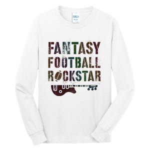 Cute Fantasy Football Rockstar King Rockstar Newbie King Tall Long Sleeve T-Shirt