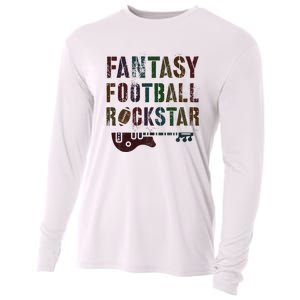 Cute Fantasy Football Rockstar King Rockstar Newbie King Cooling Performance Long Sleeve Crew