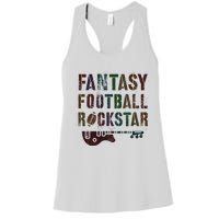 Cute Fantasy Football Rockstar King Rockstar Newbie King Women's Racerback Tank