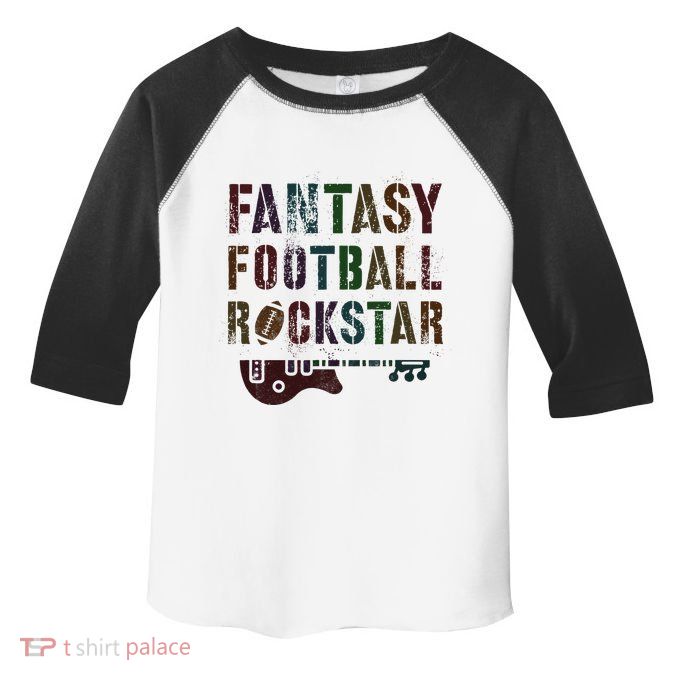 Cute Fantasy Football Rockstar King Rockstar Newbie King Toddler Fine Jersey T-Shirt