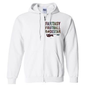 Cute Fantasy Football Rockstar King Rockstar Newbie King Full Zip Hoodie