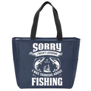 Cool Fishing For  Wo Fisherman Bass Trout Fish Hunting Zip Tote Bag