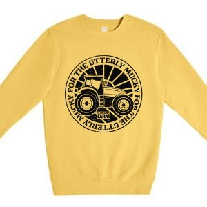 ClarksonS Farm For The Utterly Mucky Premium Crewneck Sweatshirt