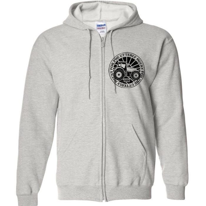 ClarksonS Farm For The Utterly Mucky Full Zip Hoodie